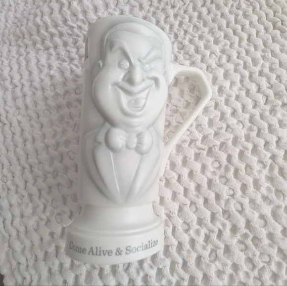 Disney The Haunted Mansion Grinning Ghost Tall Sculpted Mug, 14 oz. - Picture 2 of 4